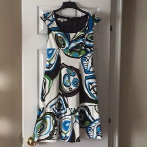 Evan Picone Cocktail Tea Length Midi SunDress